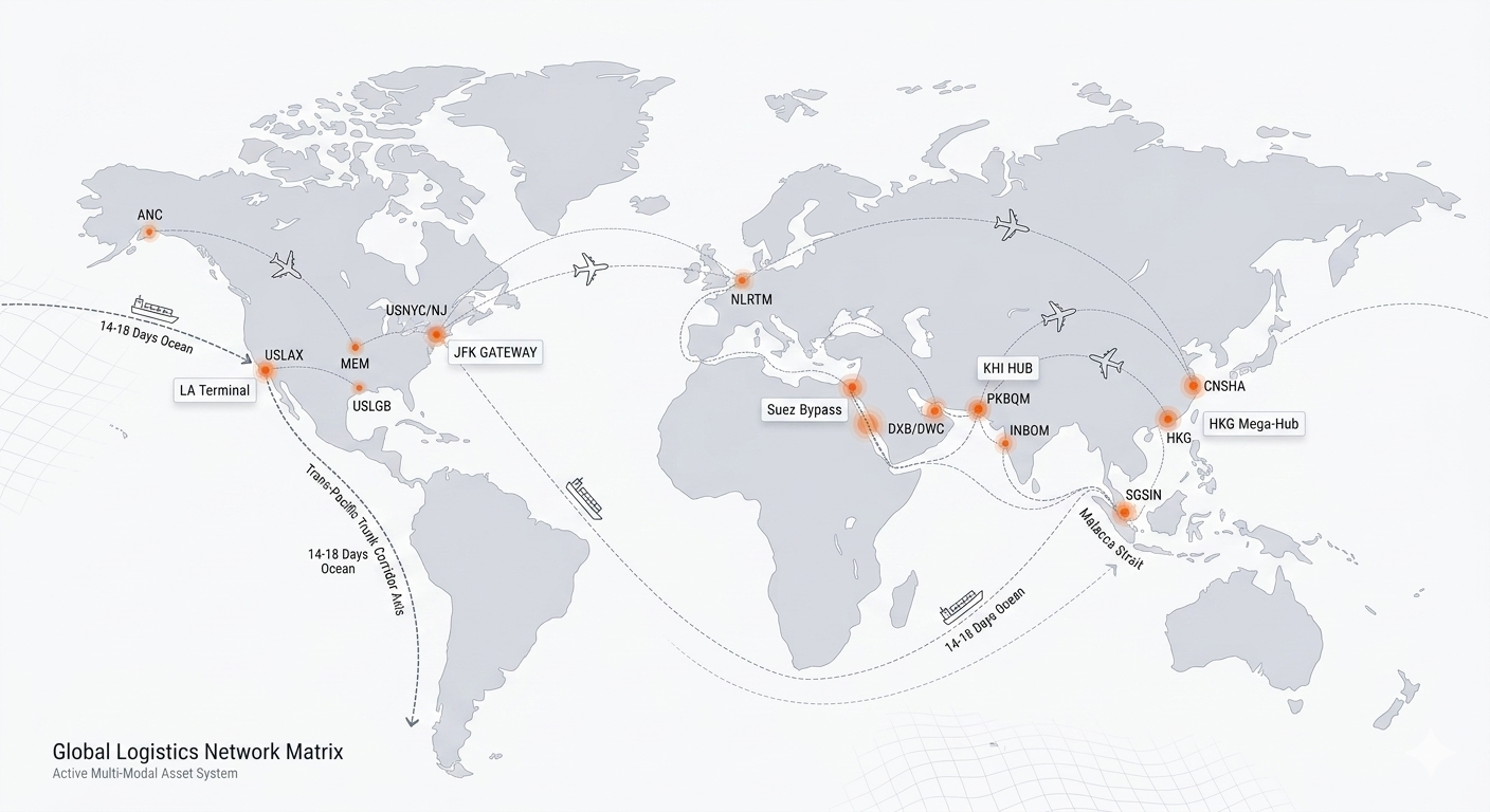 Global Logistics Network Matrix
